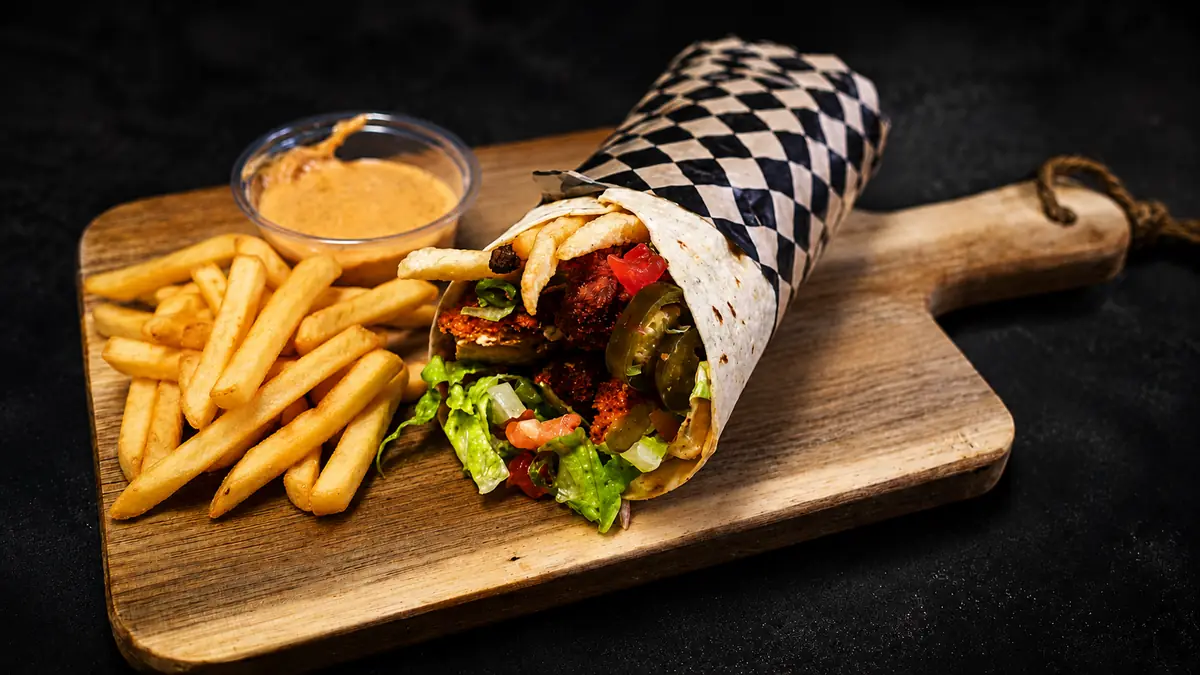 Dynamite Chicken Wrap