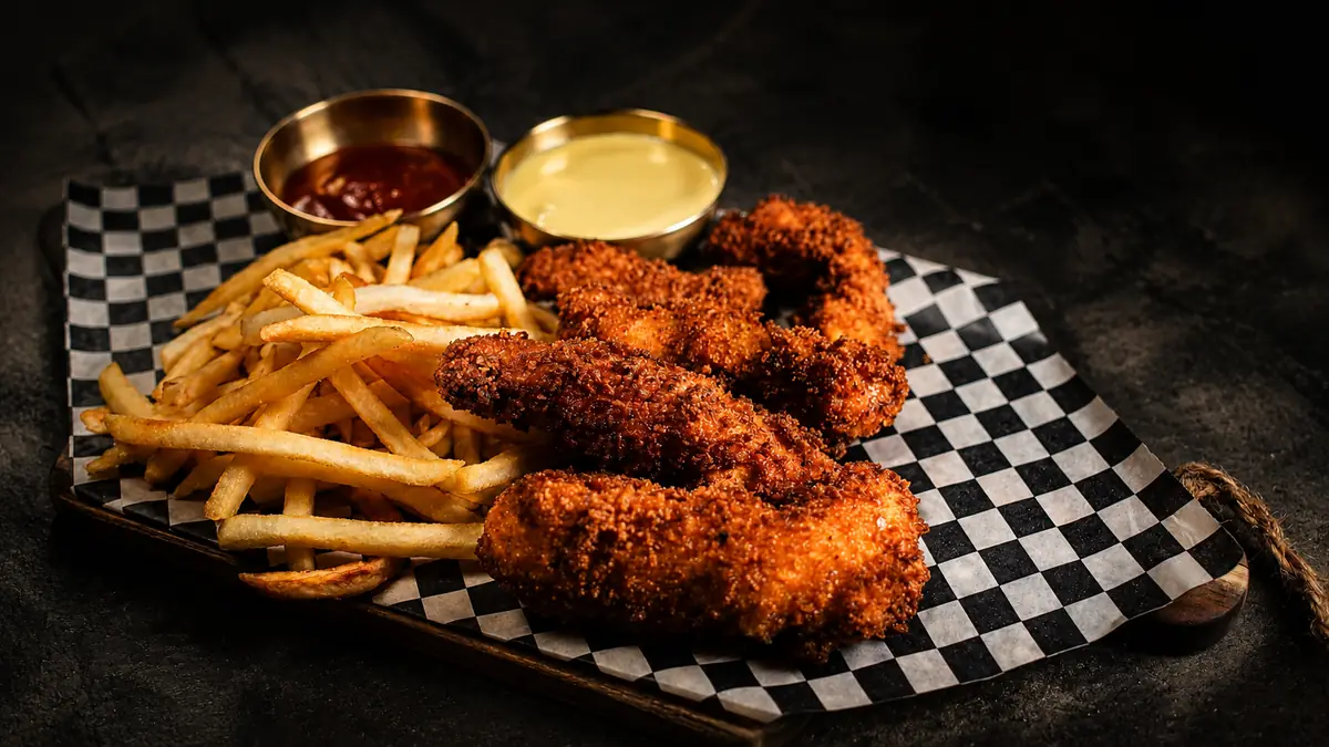 Tenders with Fries